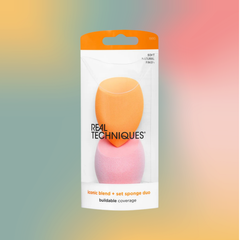 Real Techniques Iconic Blend + Set Sponge Duo Buildable Courage, RT-1993