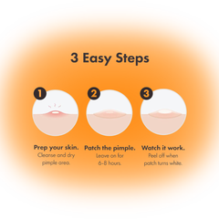 Hero Cosmetics Mighty Surface - 10 Strips - Hydrocolloid Large Acne Pimple
