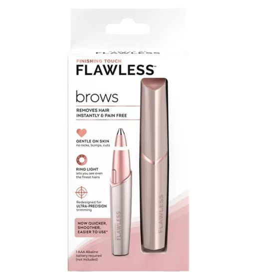 Flawless Brows Hair Remover, Gentle on Skin, Finishing Touch